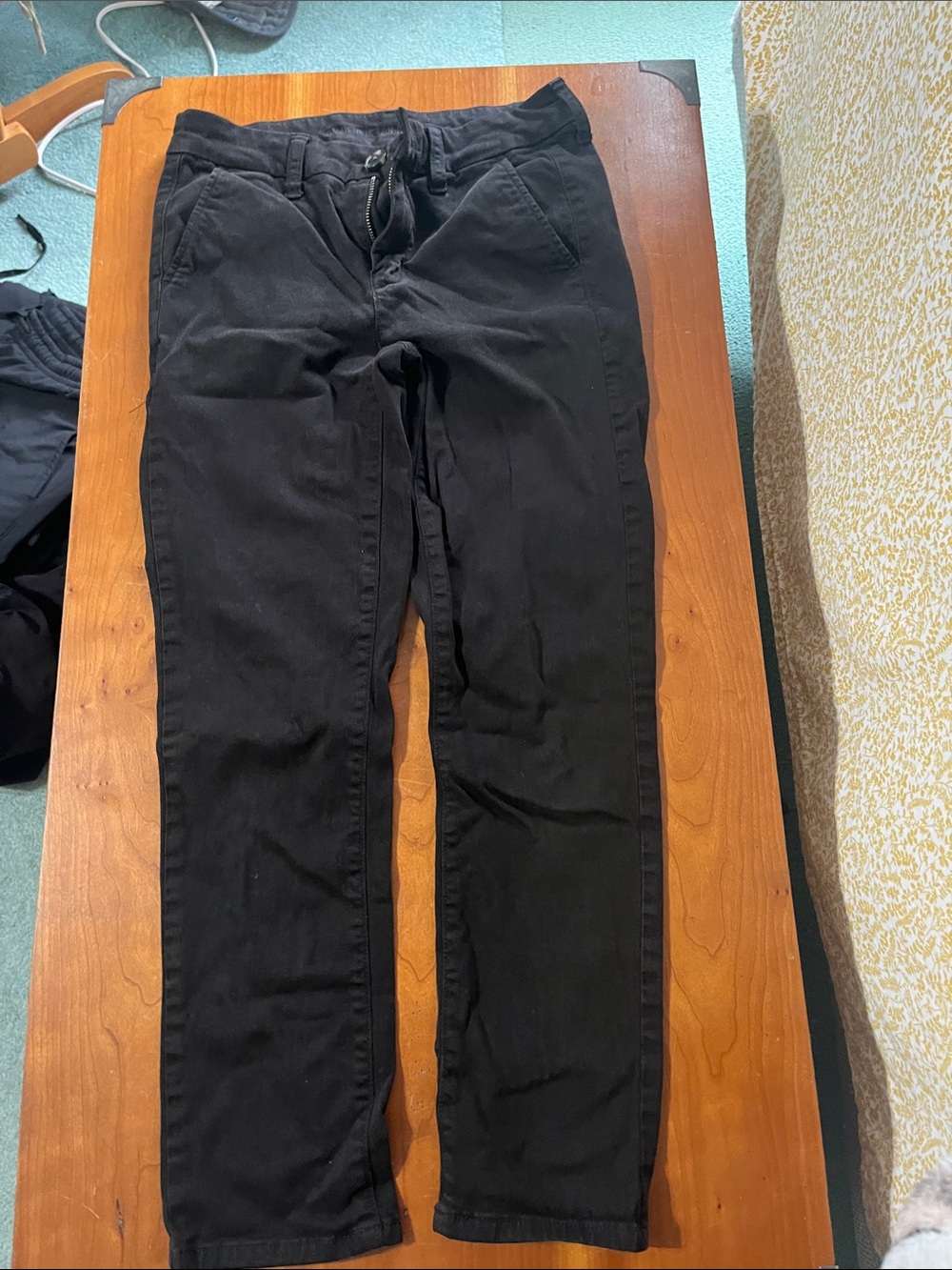 American Eagle Outfitters Black Straight Leg Pants
